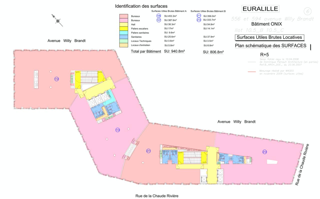 Bureau Lille 2822m² Location bureau Lille Nord OLBUR2114168 20